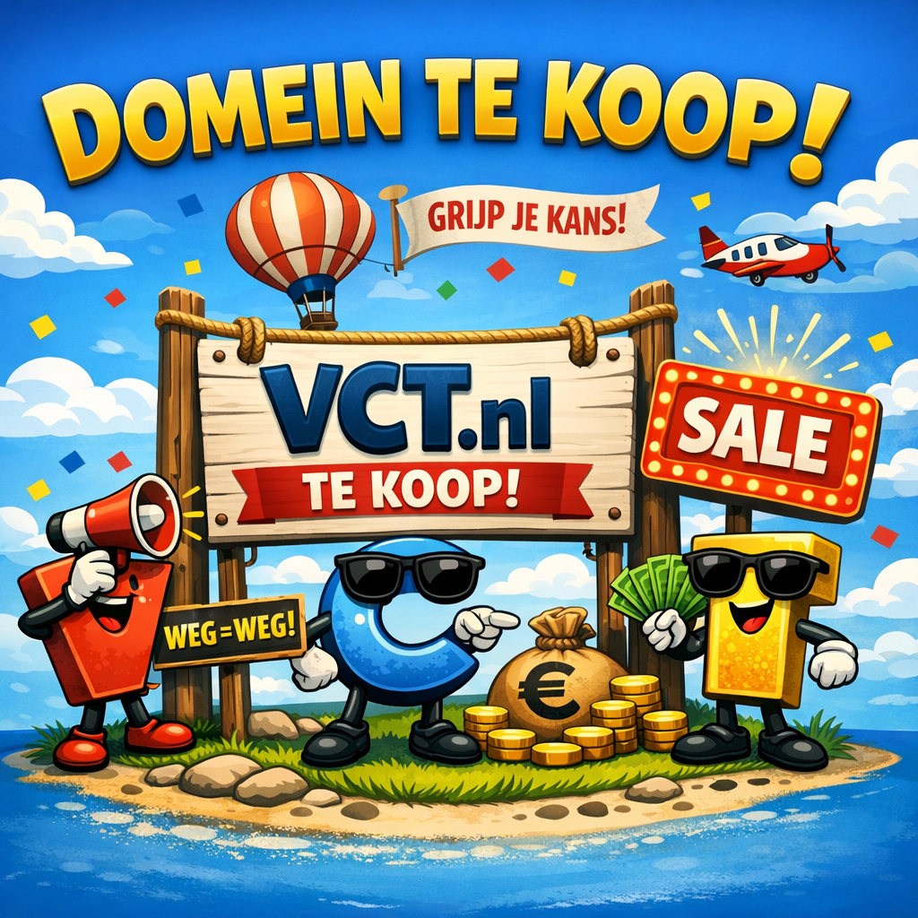 VCT.nl domein te koop